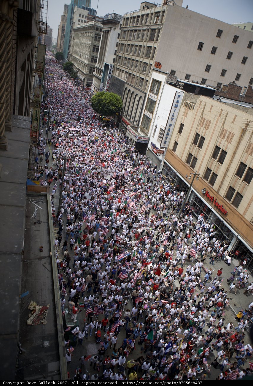 Metropolis March: A Sea of People Flood the City Streets for the Great American Boycott