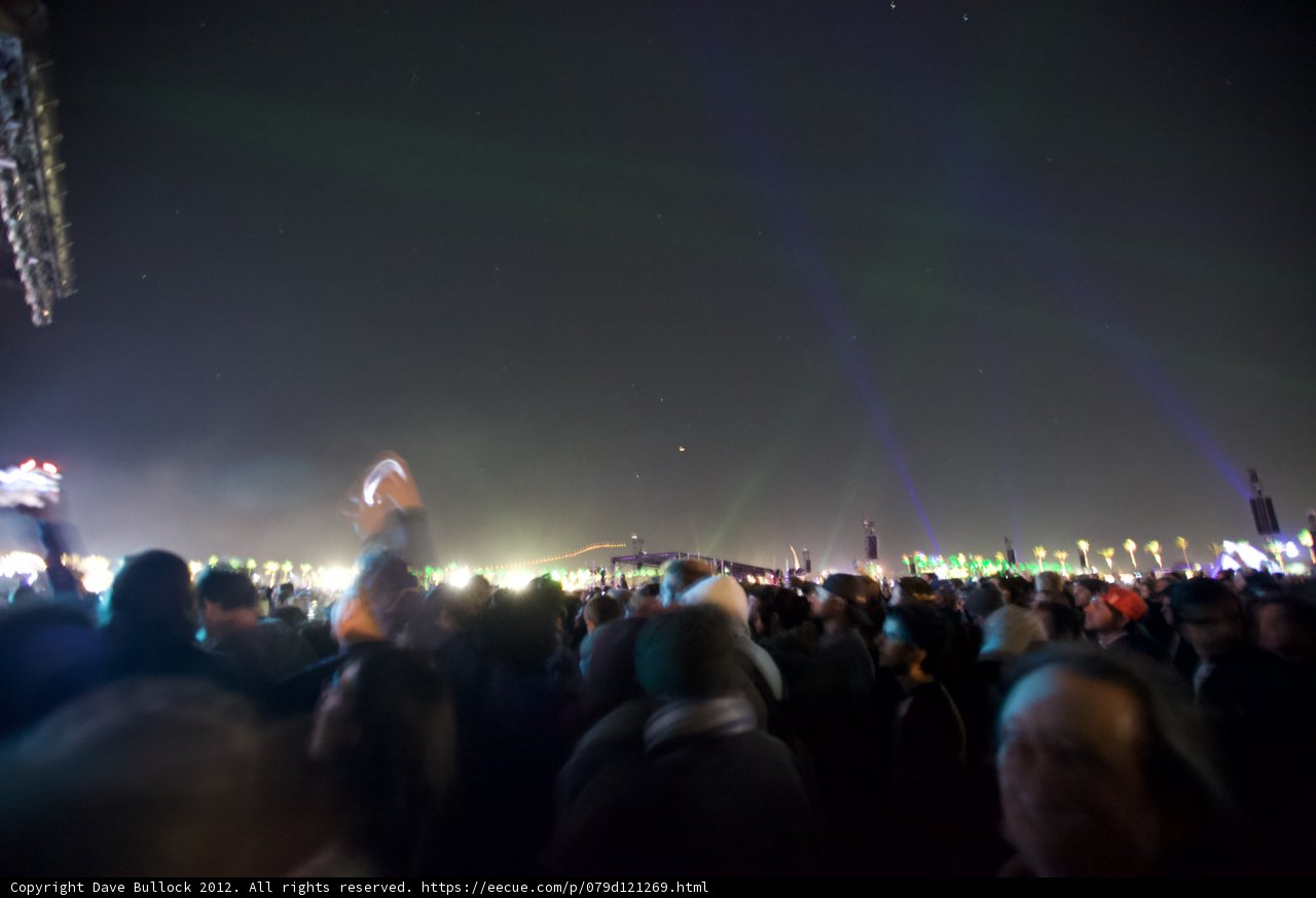 Rocking under the night sky