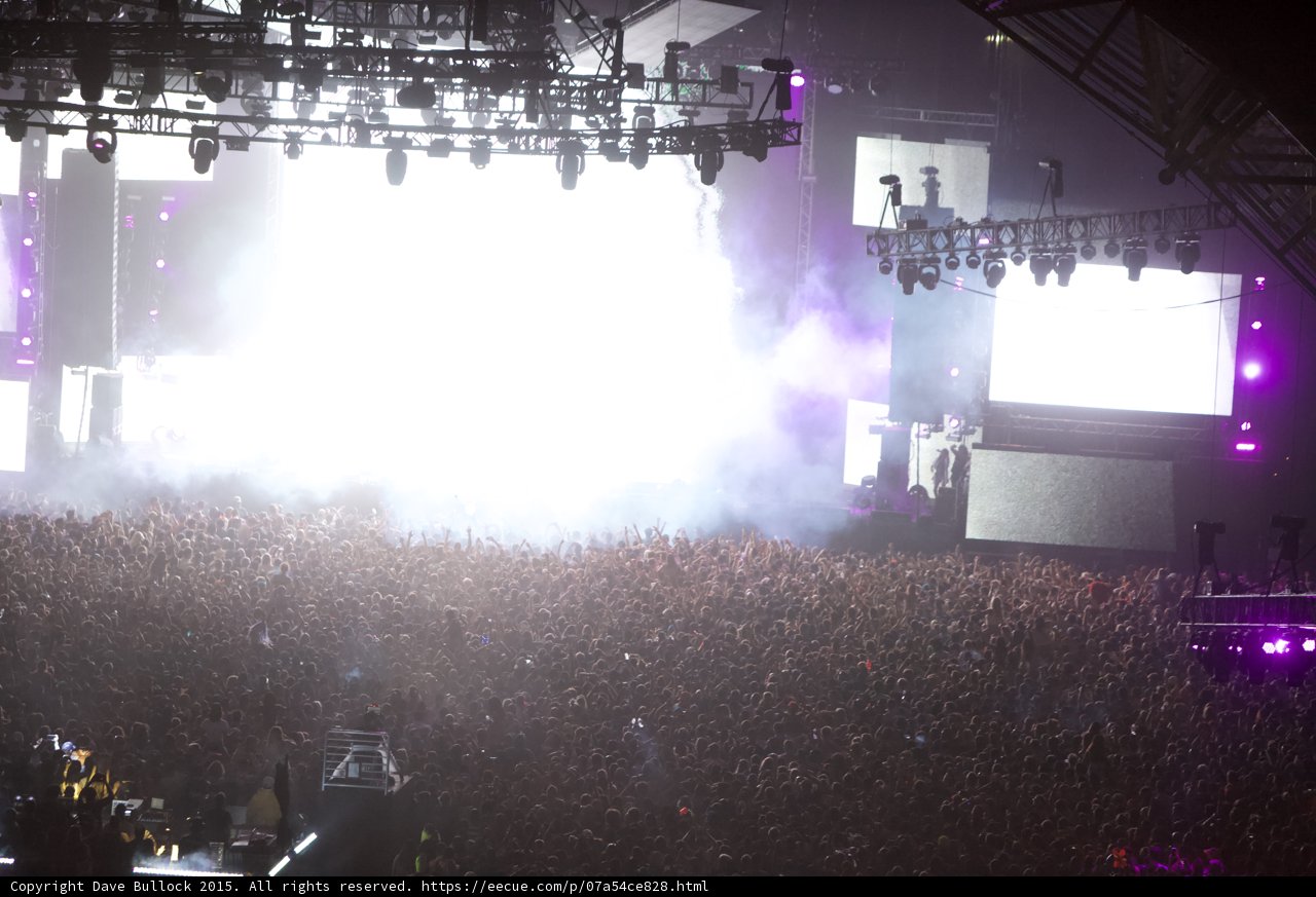 Smoke and Spotlight: A Rocking Concert