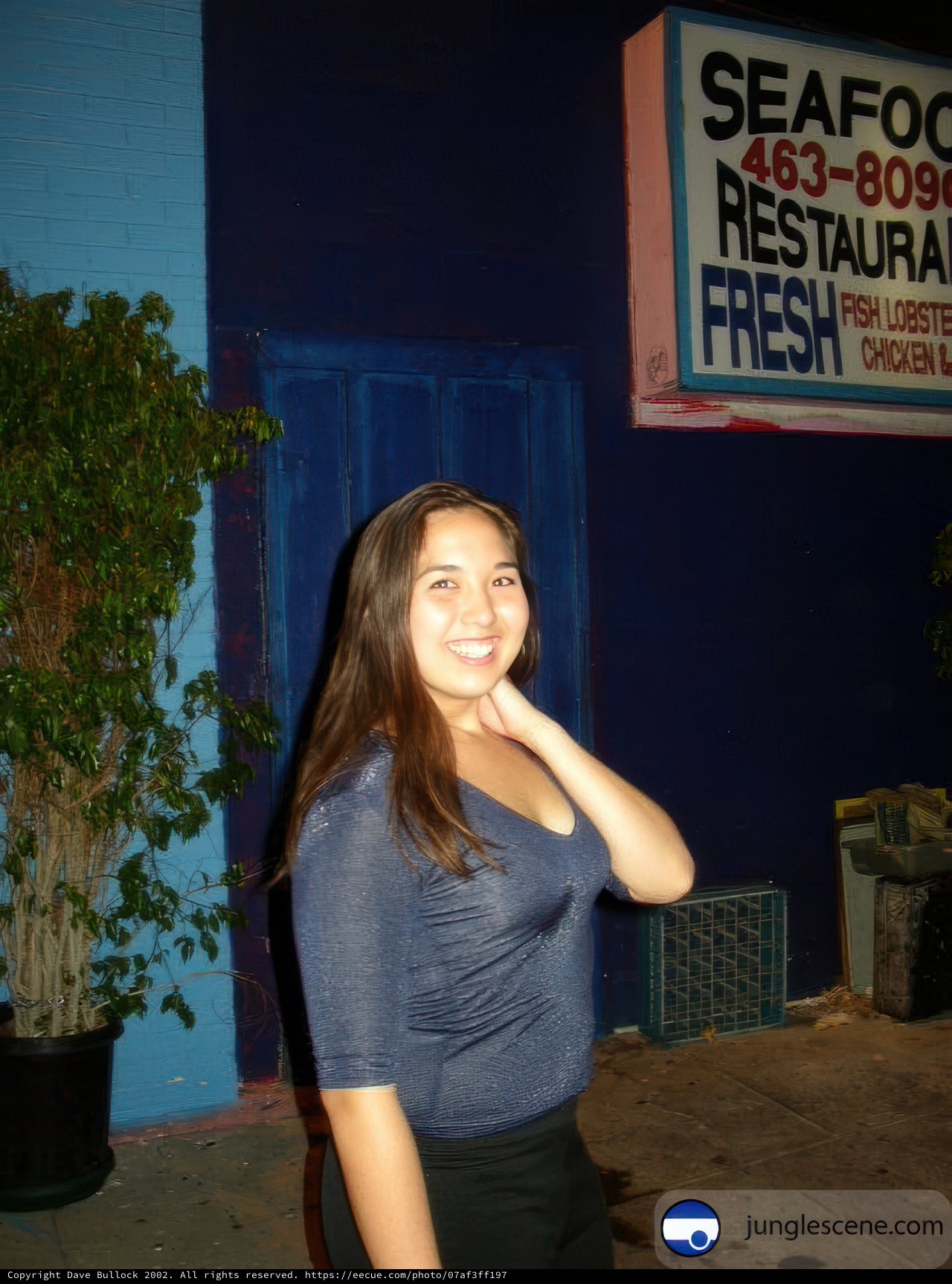 City Lady at Seafood Restaurant