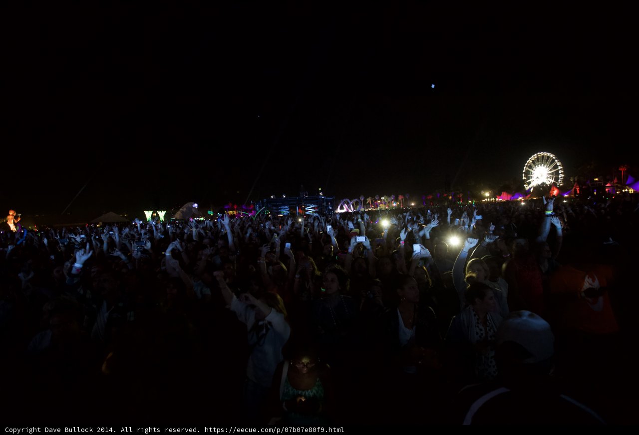 Lights and Pyrotechnics Ignite Excitement at Coachella Festival