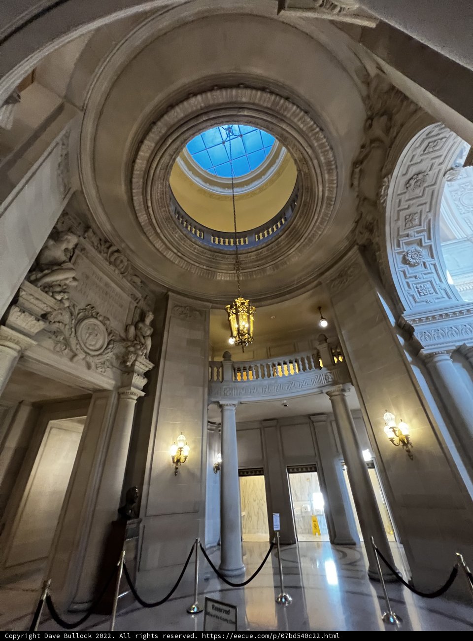 Panoramic View of San Francisco City Hall's Magnificent Architecture