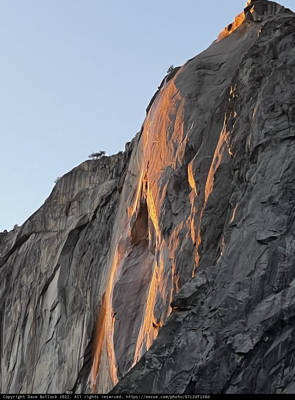 Half Dome at Sunset