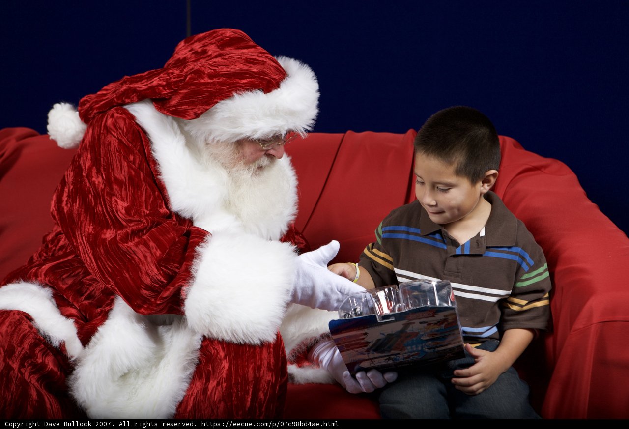 Santa and the Little Boy