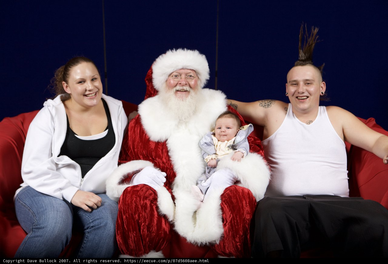 A Festive Couch Potato Family