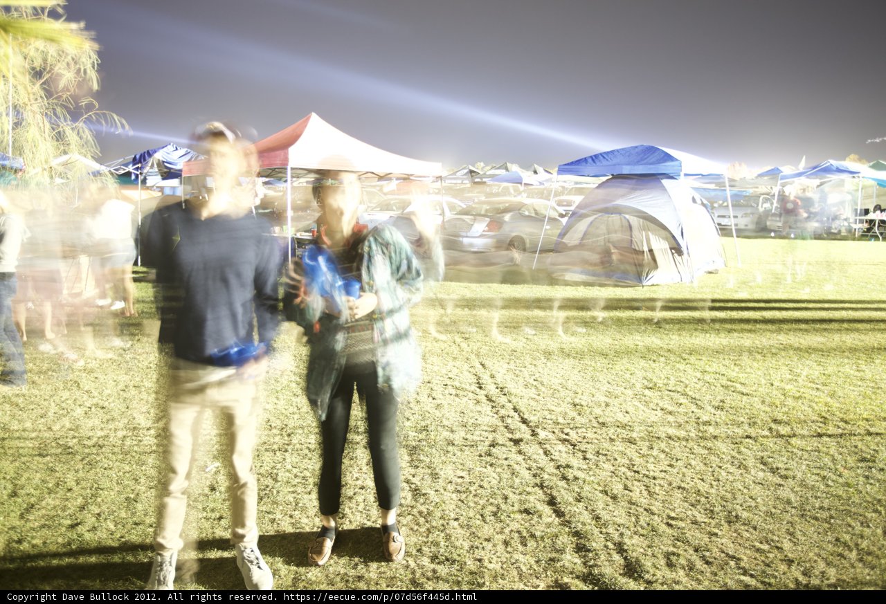Blurred Beauty at Coachella