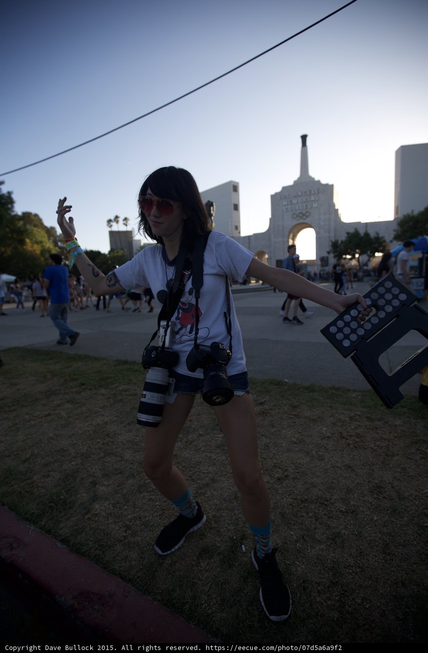 Photographer Dancing Coliseum