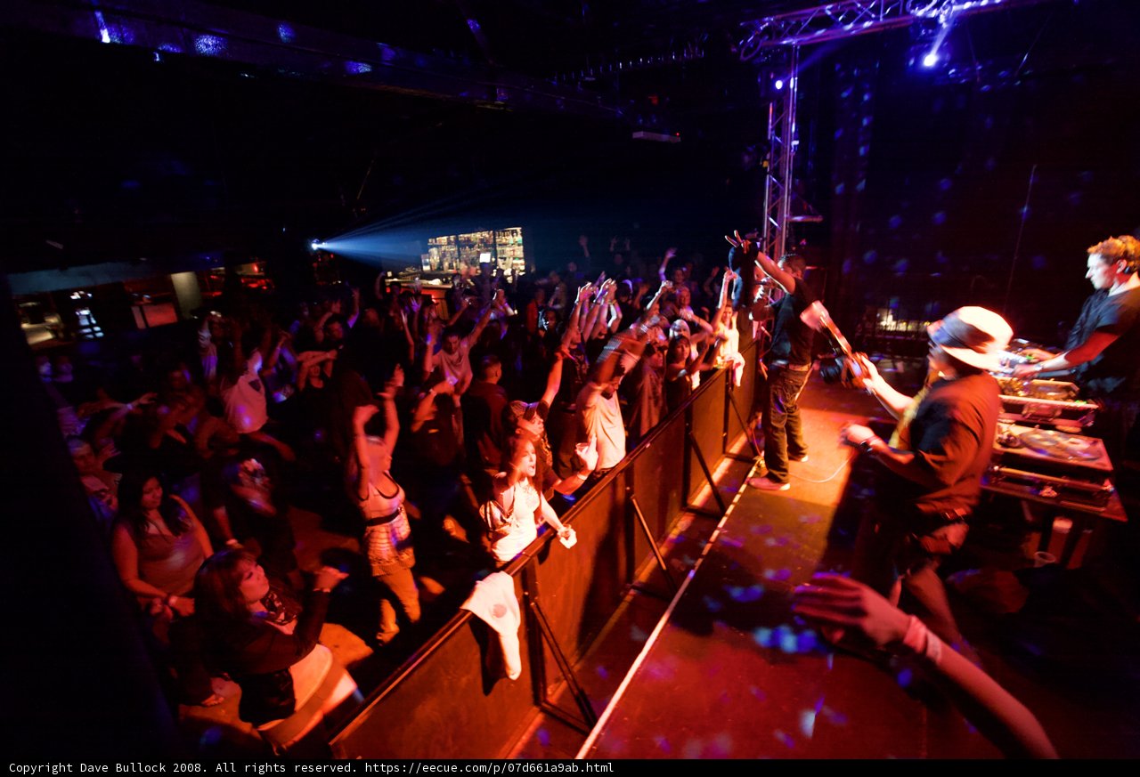 Urban Nightlife at Adam F's Concert