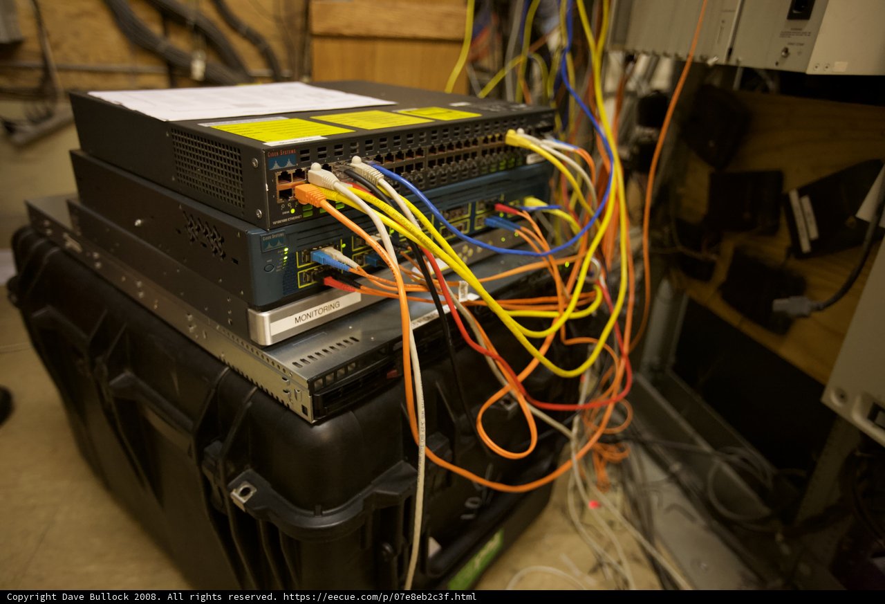Wired Up Computer Tower