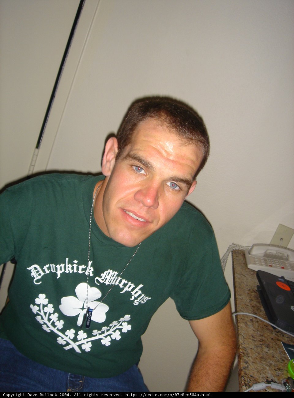 Green Shirt Portrait
