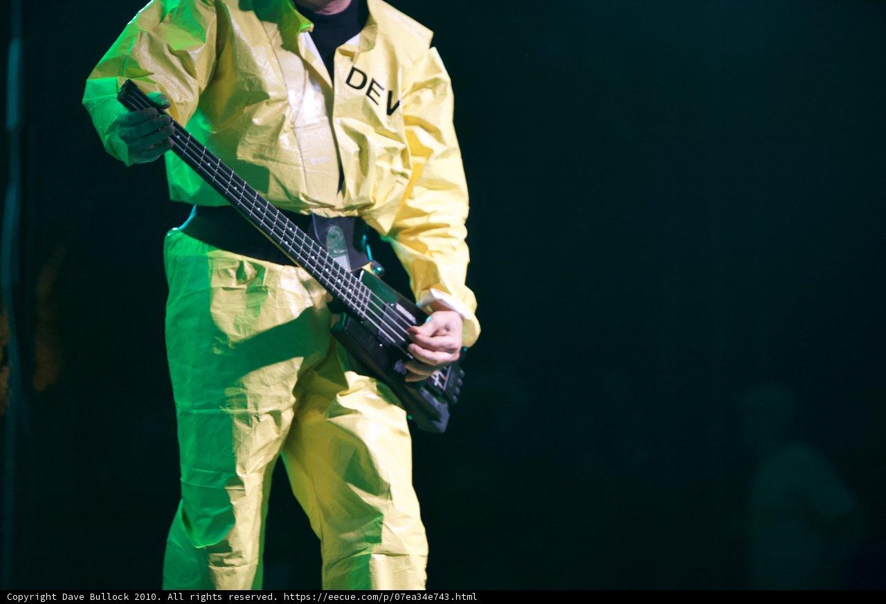 The Yellow Suit Bassist Rocks Coachella