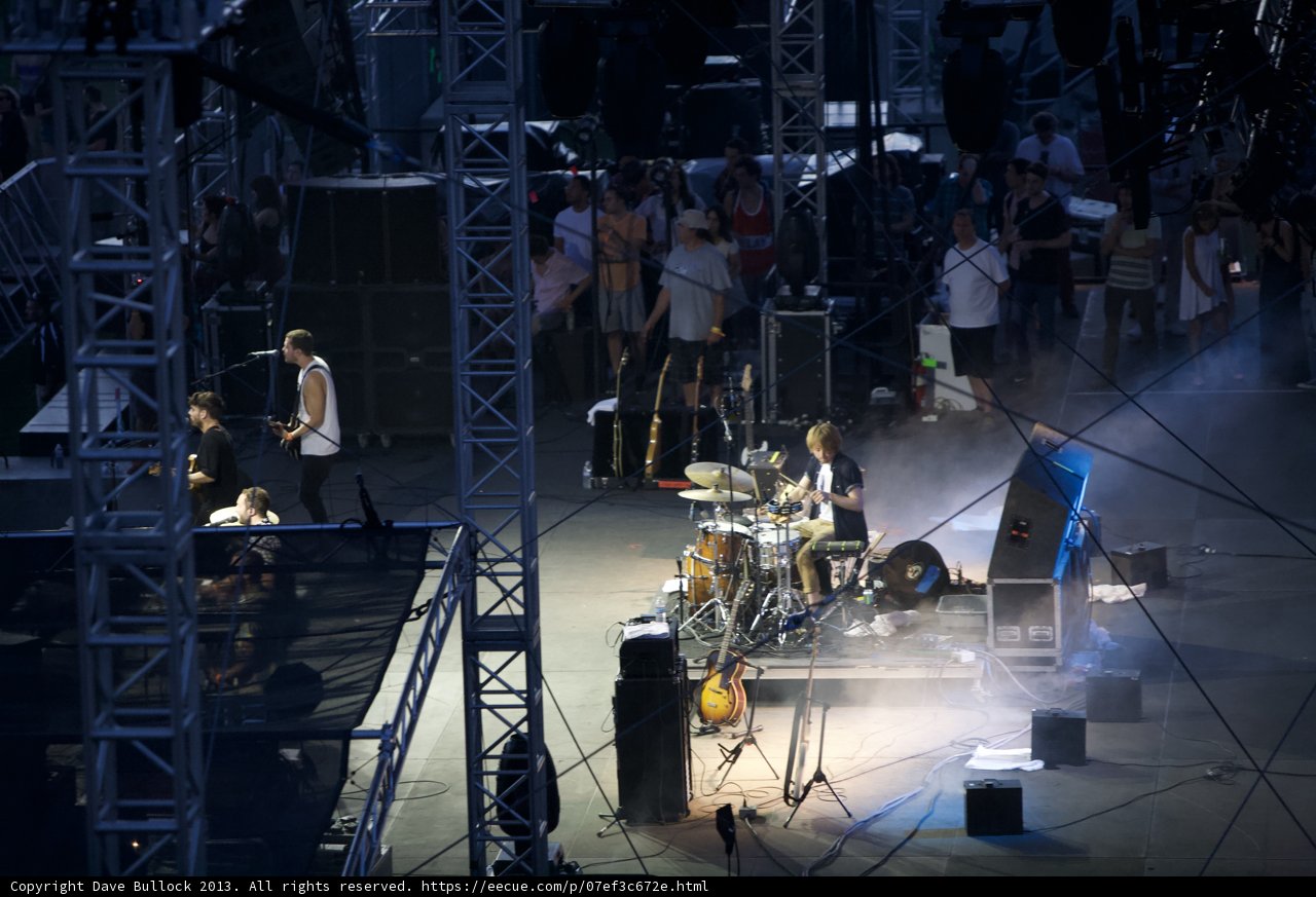 The Electrifying Performance of a Music Band on Stage