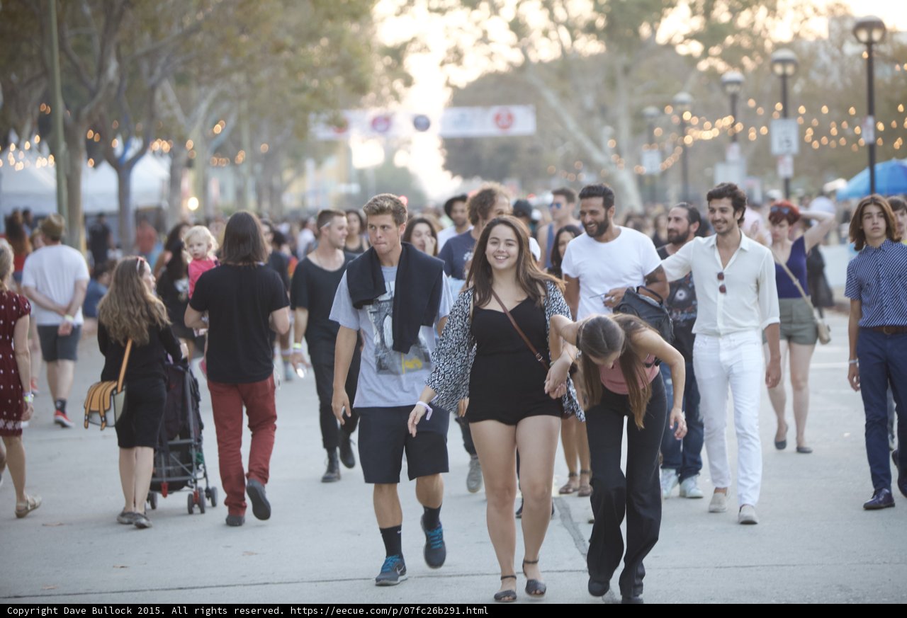 Young Couple at Festival