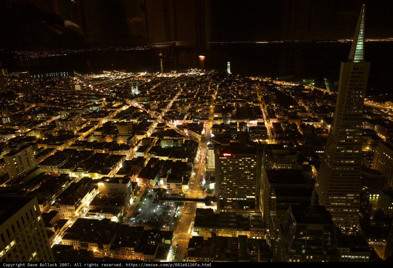 City Lights from Above