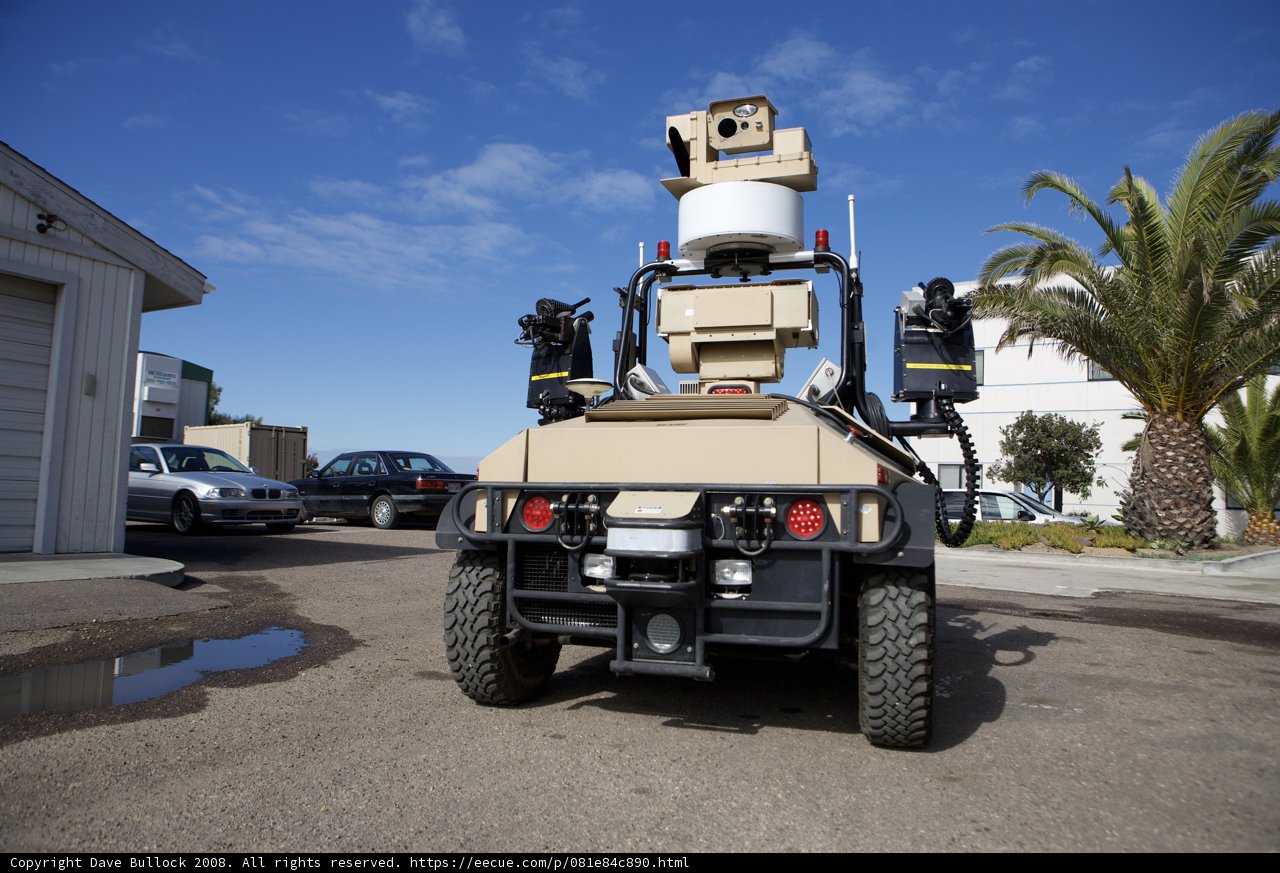 Vehicle Equipped with Camera for Outdoor Photography