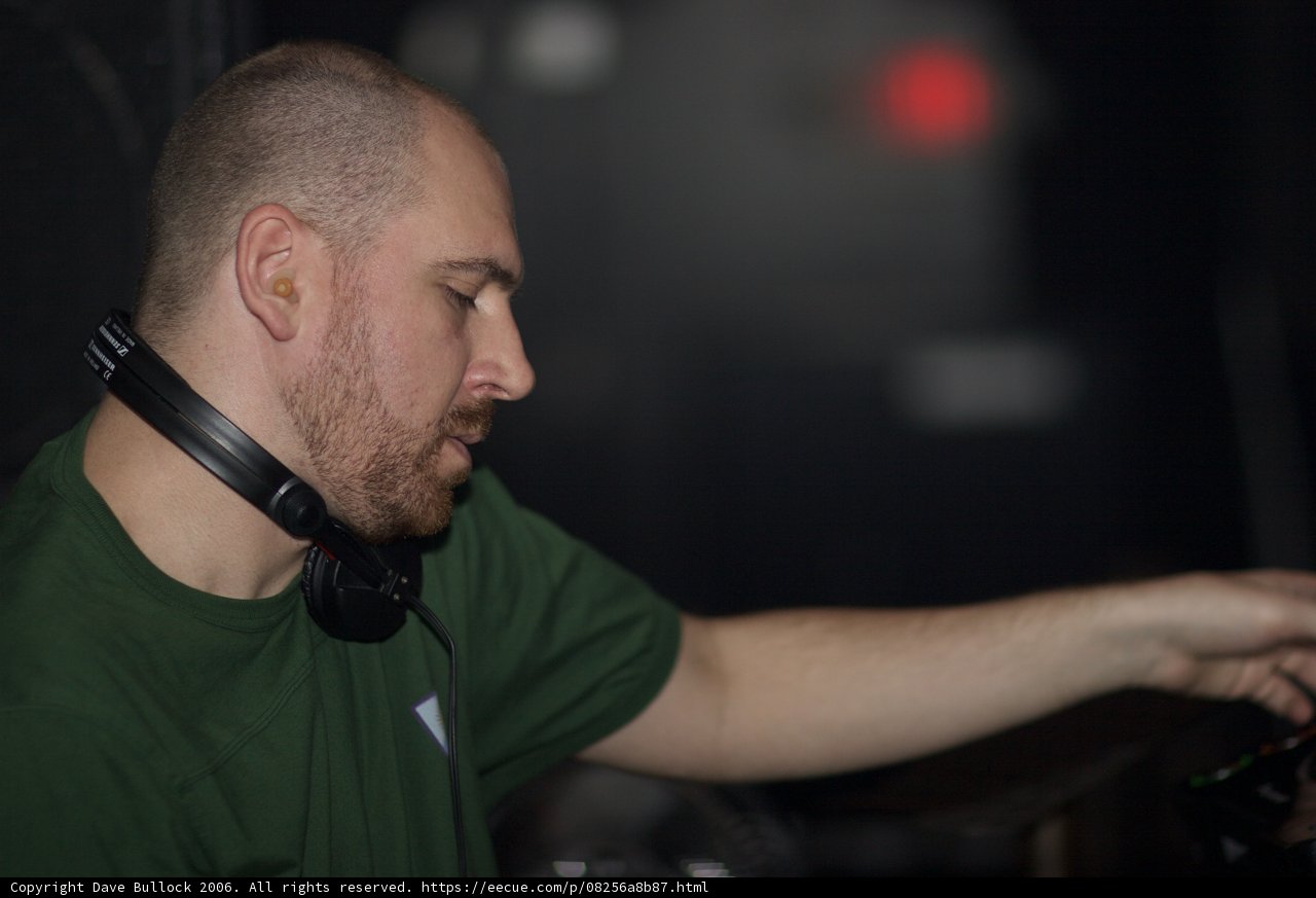 Green Shirt DJ in Action