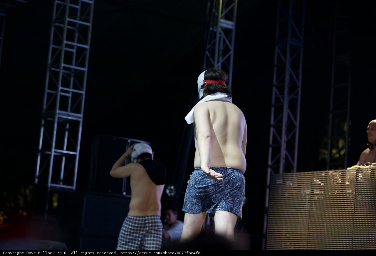 Stage Performance at Coachella Music Festival