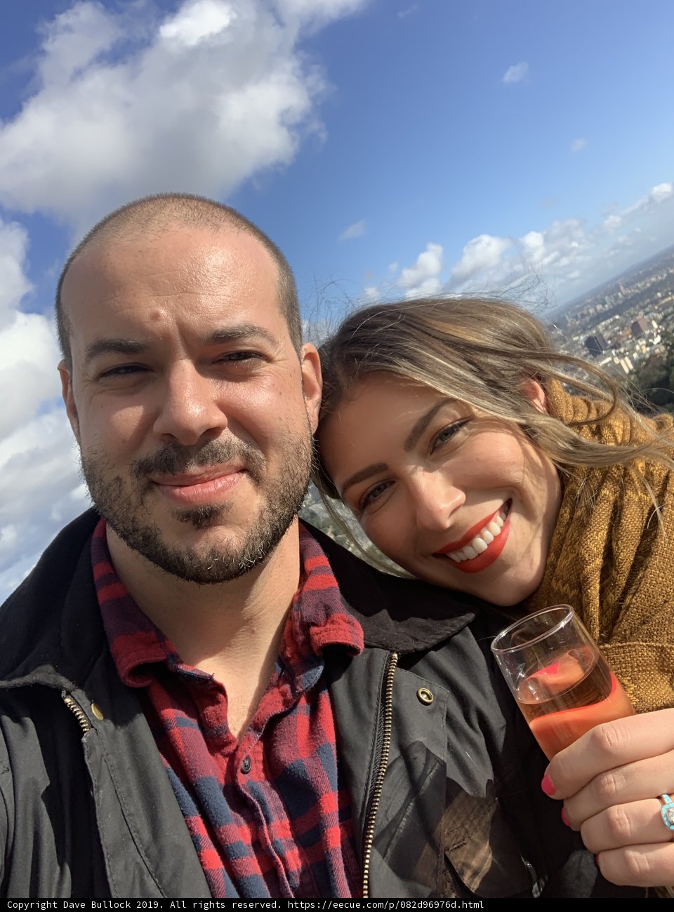 Cheers to an Outdoor Selfie