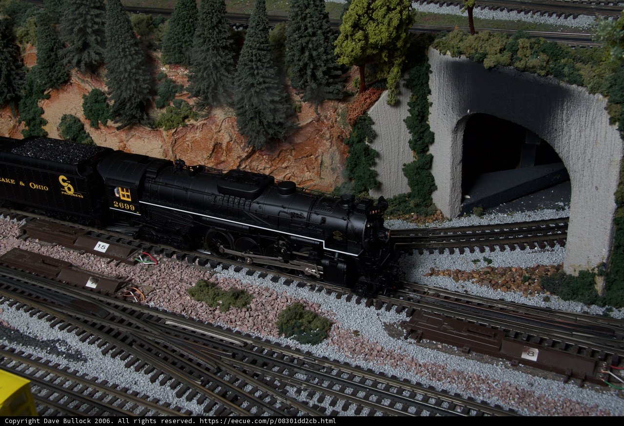Toy Train on Display