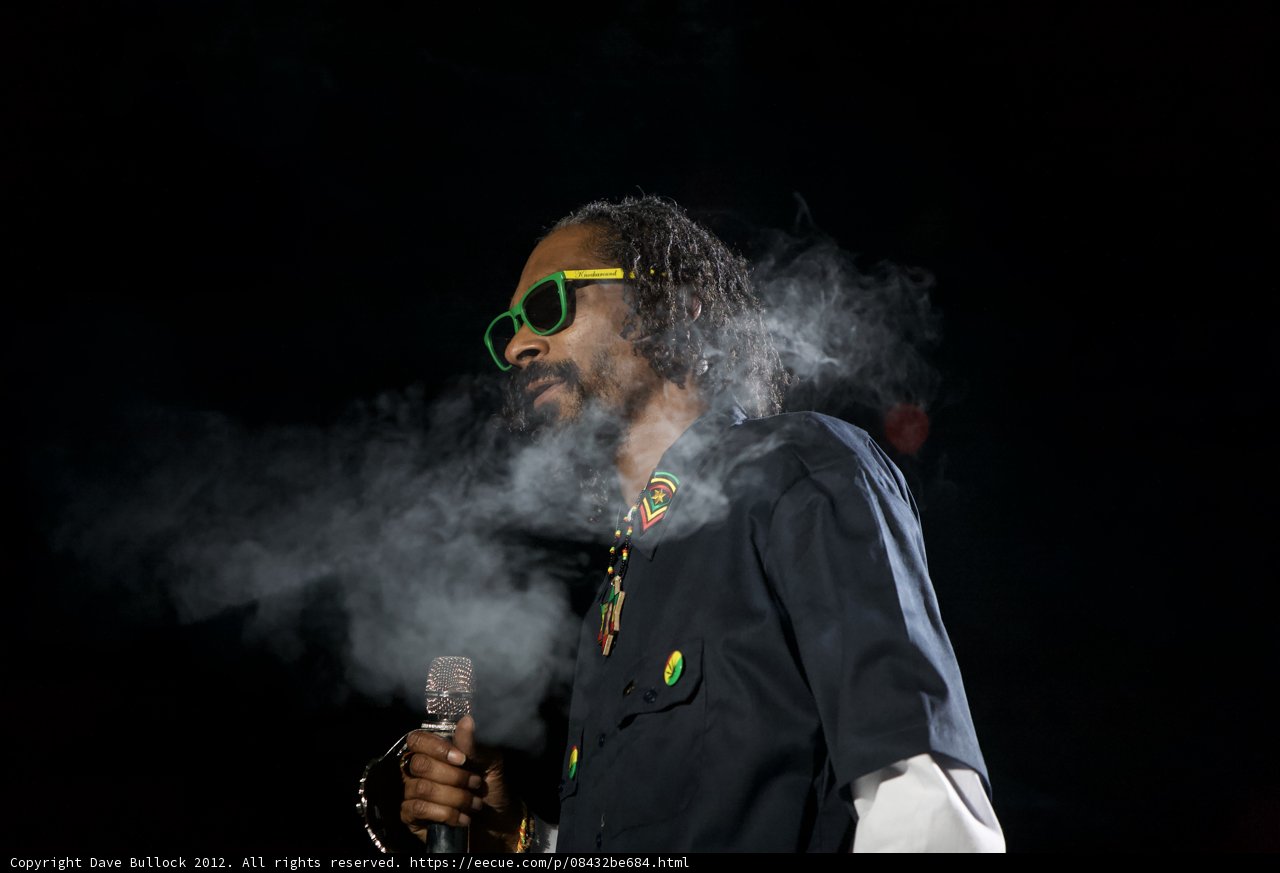 Snoop Dogg lights up at O2 Arena