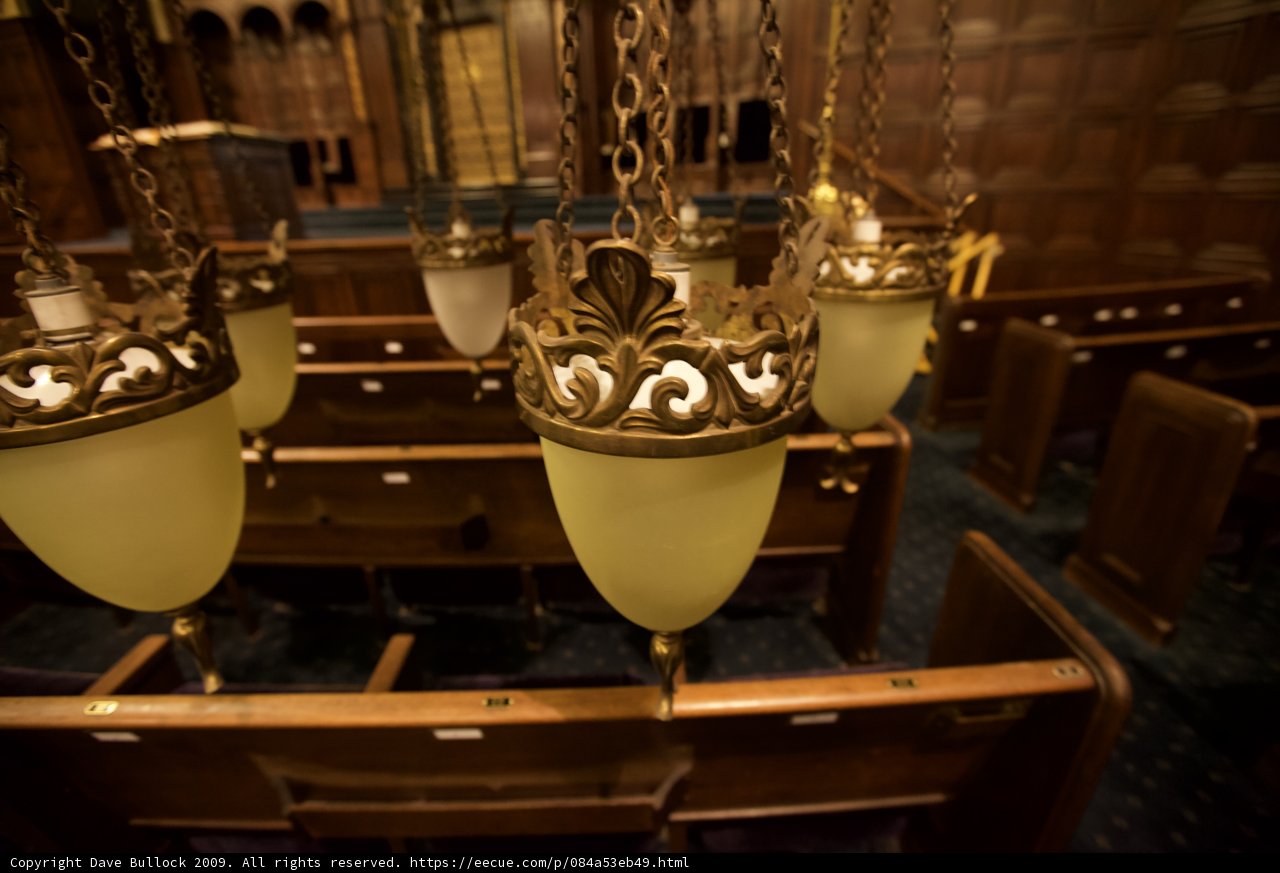 Glowing Elegance in the Temple of Israel