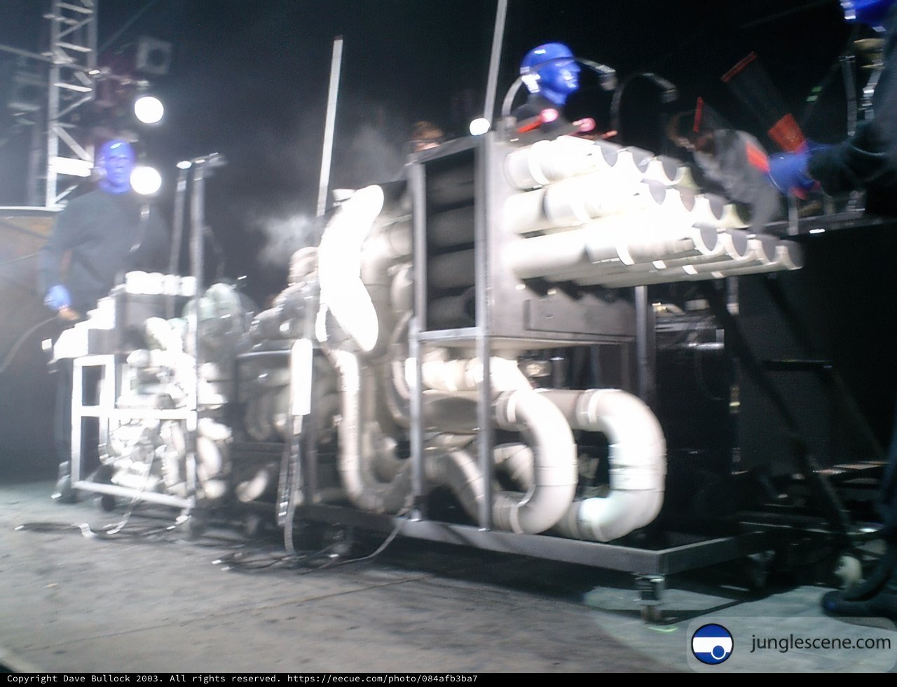 Blue Man Group Rocks Coachella
