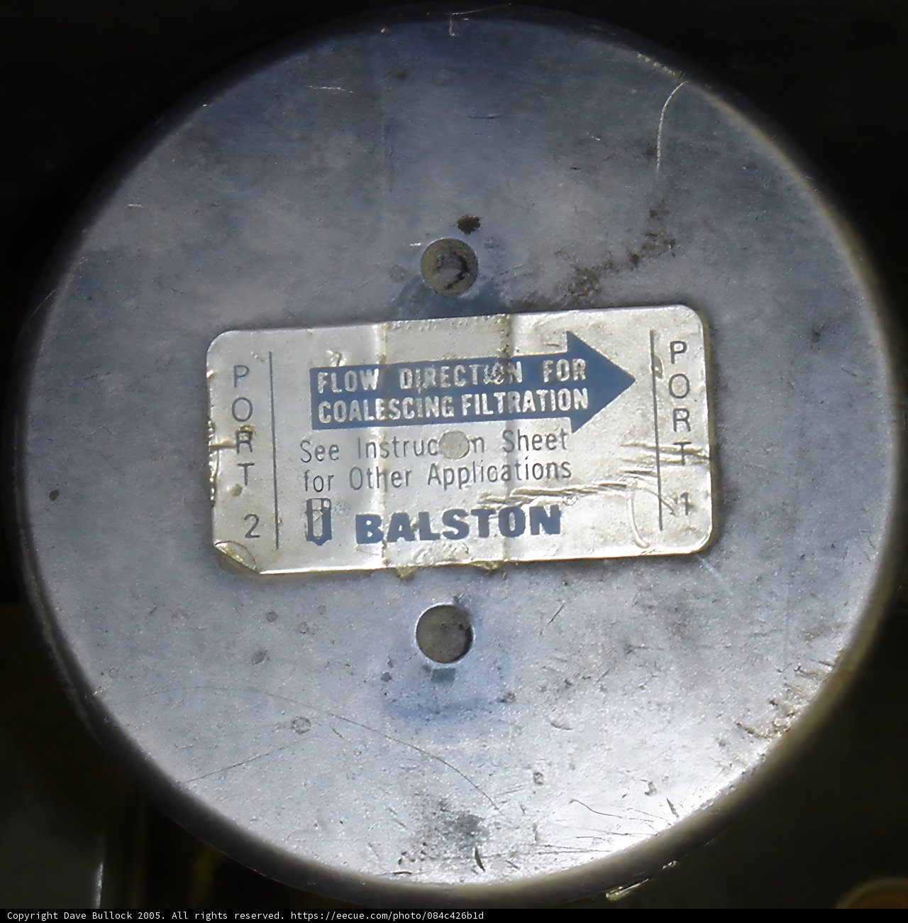 The Baldeston License Plate Plaque