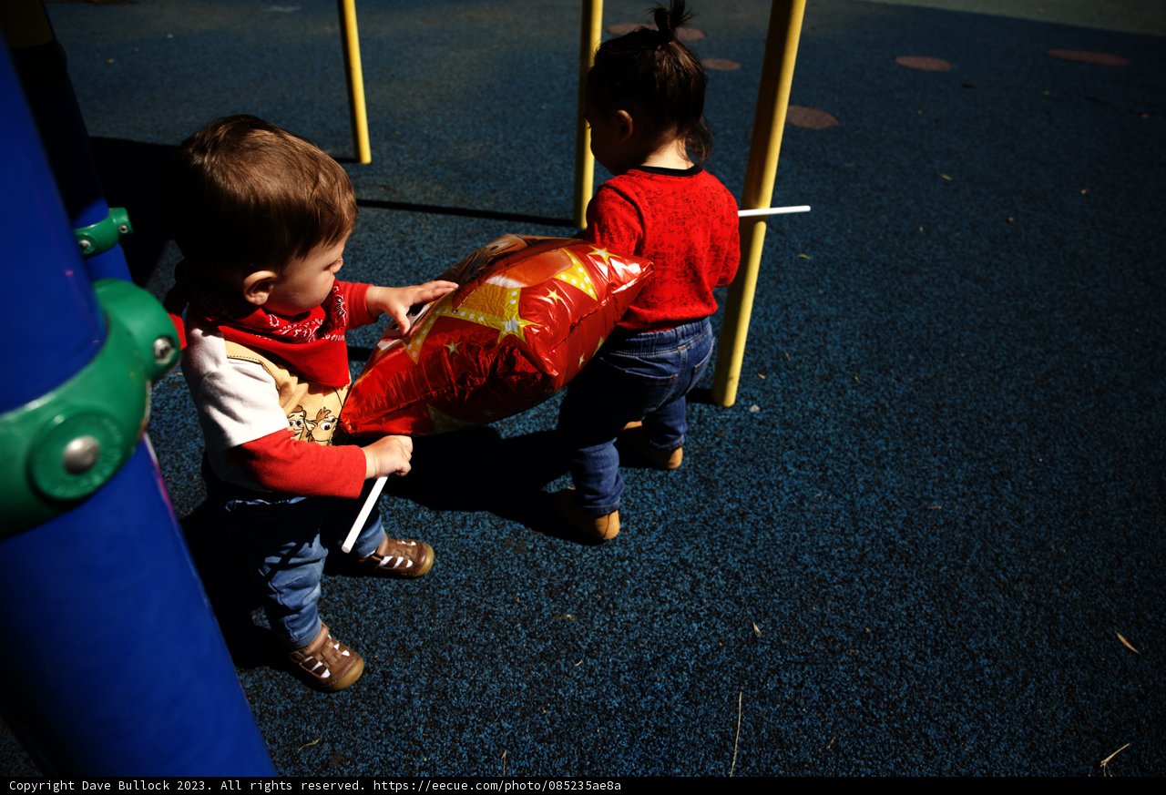 Joyful Moments on Playground
