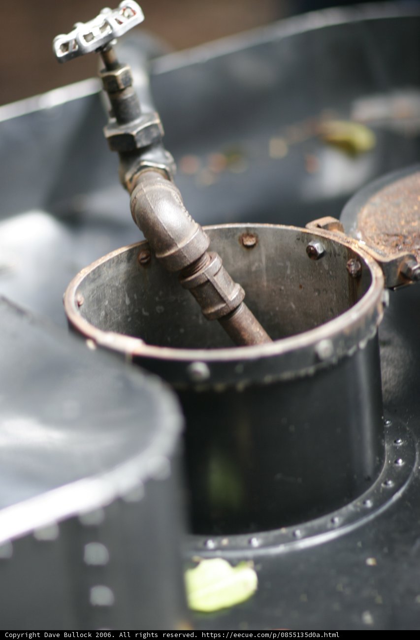 Rusty Smoke Pipe Valve