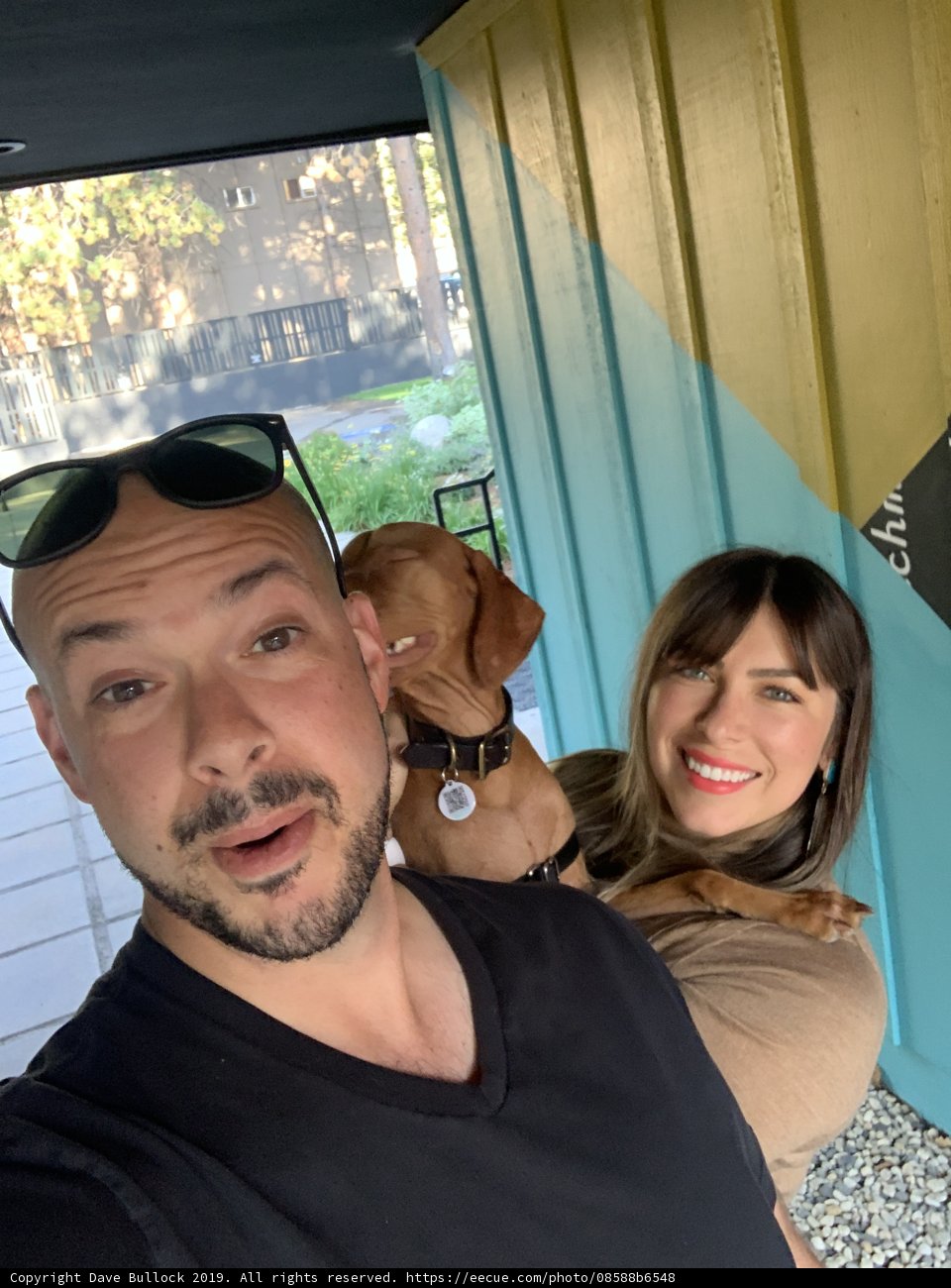 Selfie with our Furry Friend