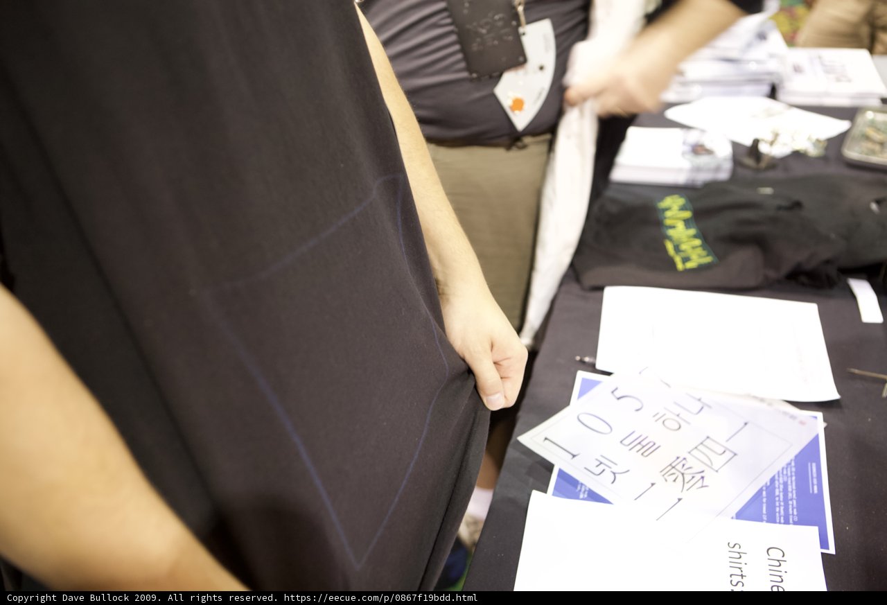 Defcon 17: Standing by the Table