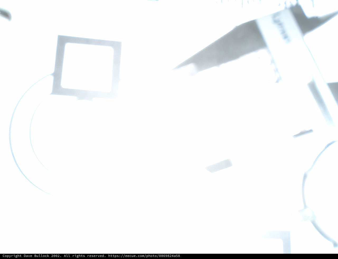 White Squares on White Background