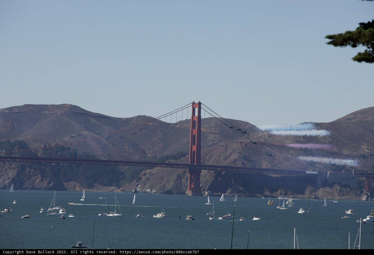 The Blue Bridge of Great Meadow: 2023 Fleet Week Air Show