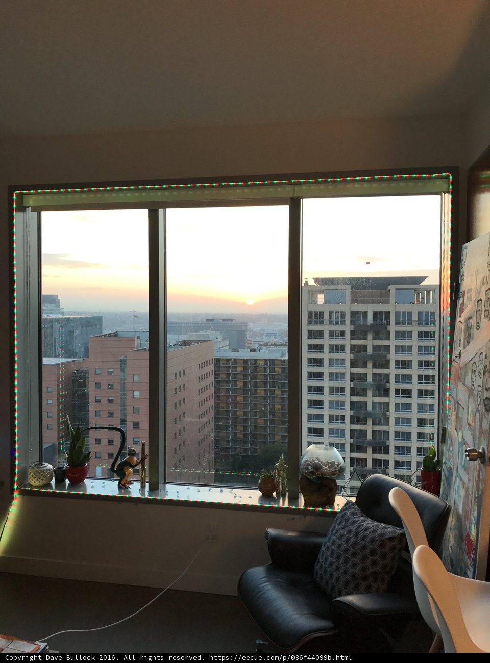 Cityscape through the Window