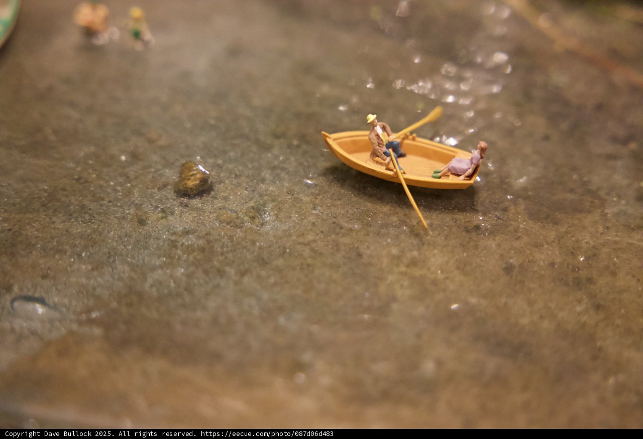Miniature Serenity on the Water