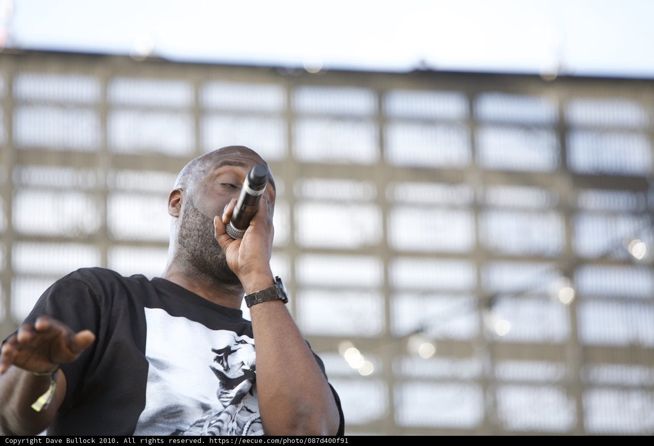 Man with Mic Takes Center Stage