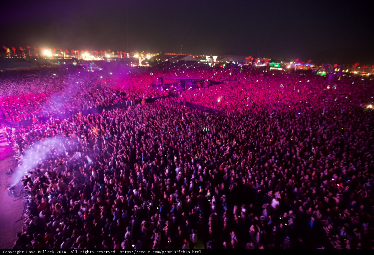 Night Lights and Music Delights at Coachella Music Festival