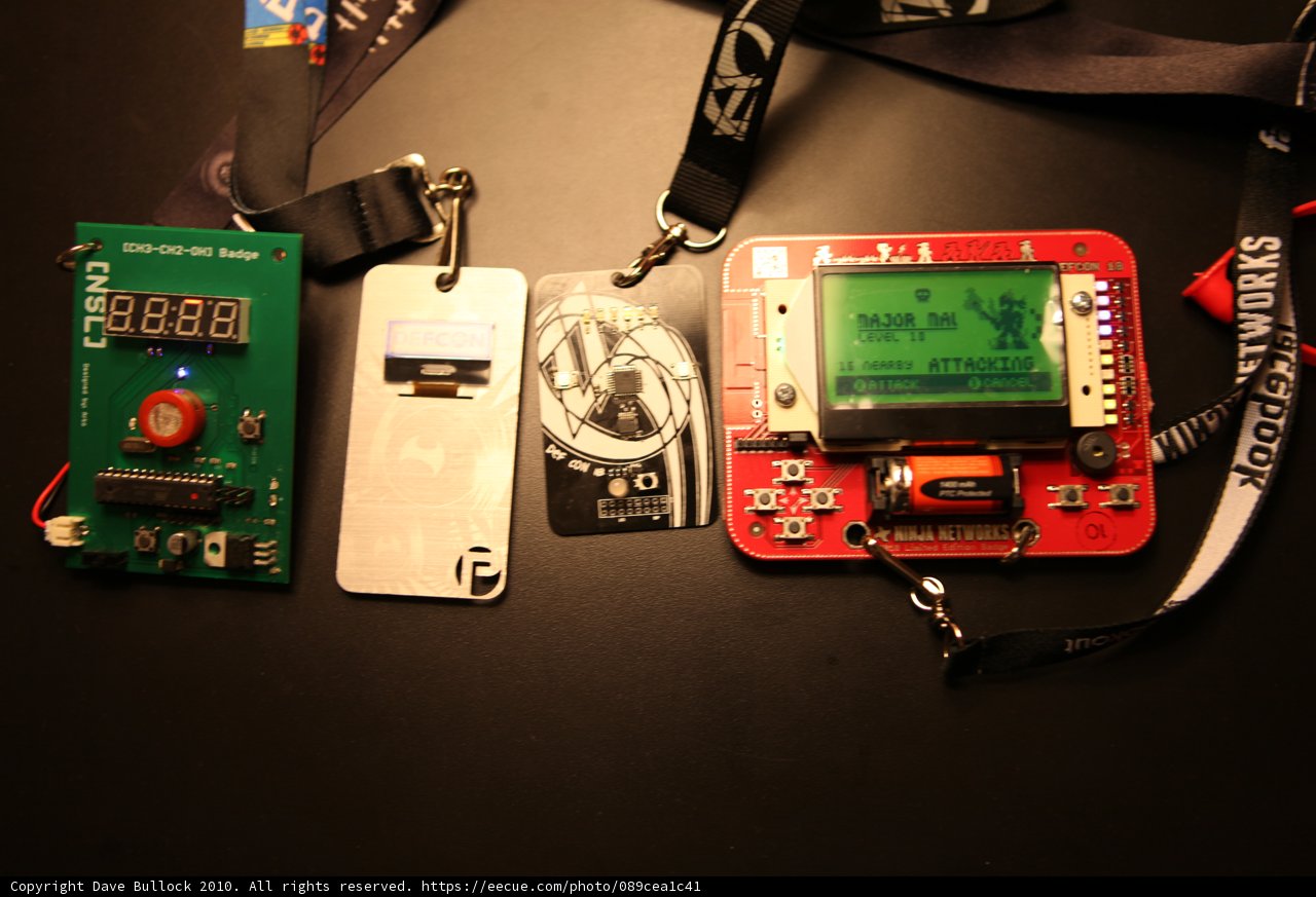 Red and Black Electronic Device