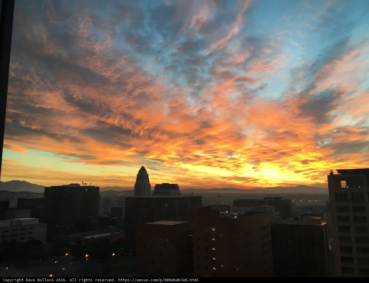 City of Sunset Glow