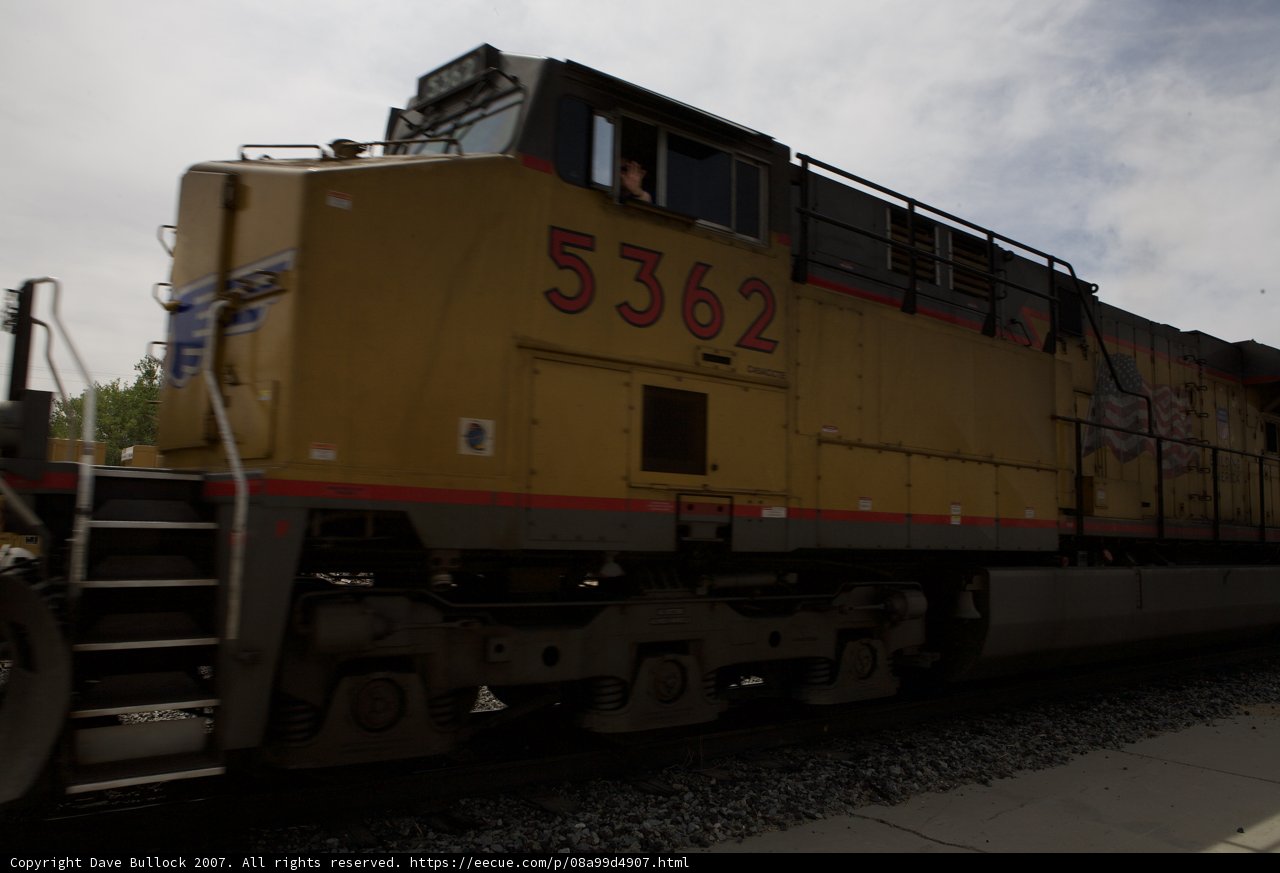 Locomotive in the Desert