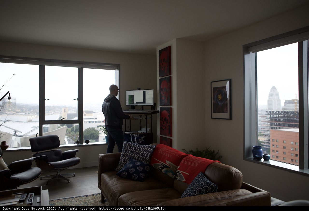 DTLA Loft with City Hall View