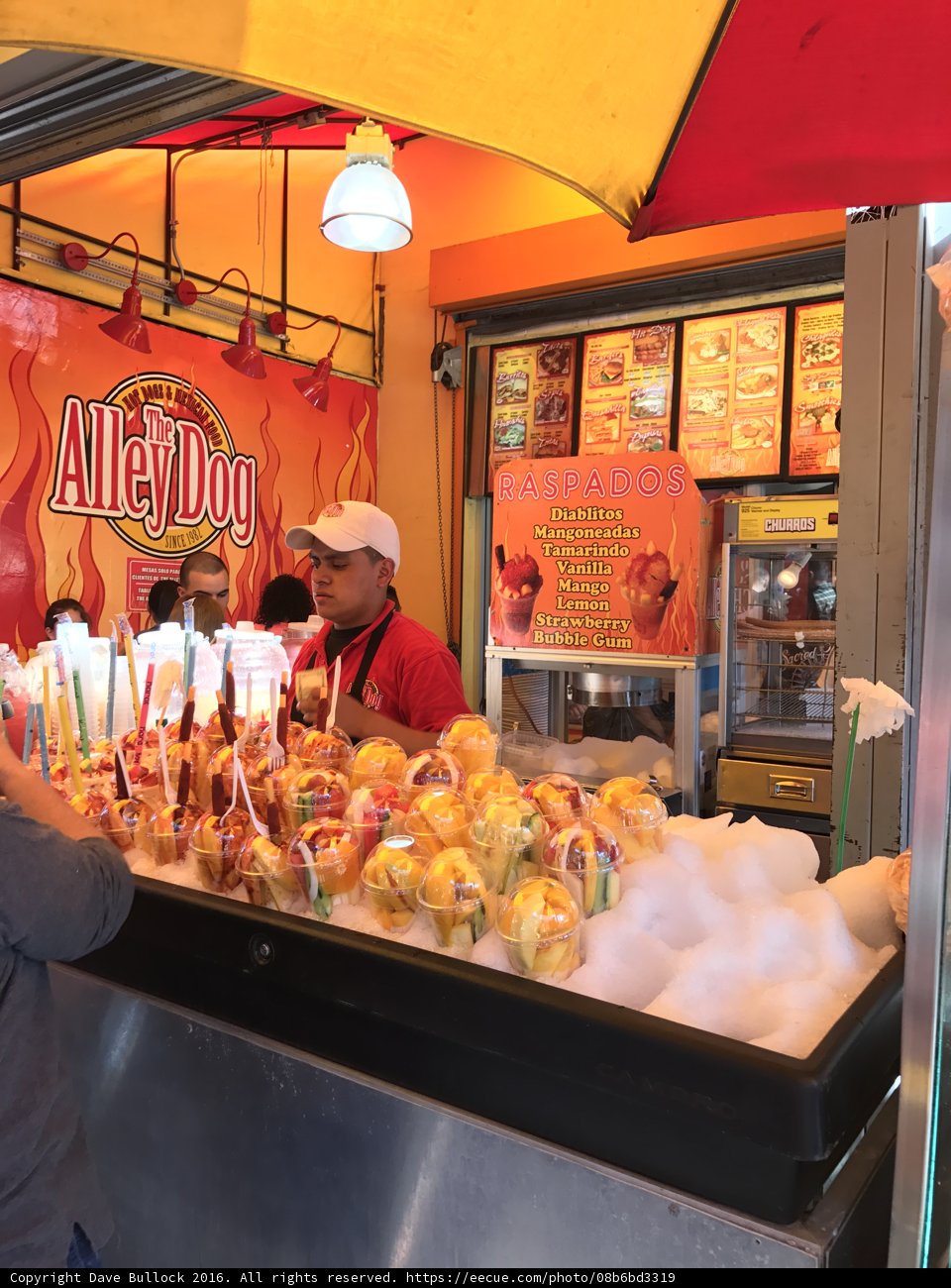 The Hot Dog Stand in Santee Alley