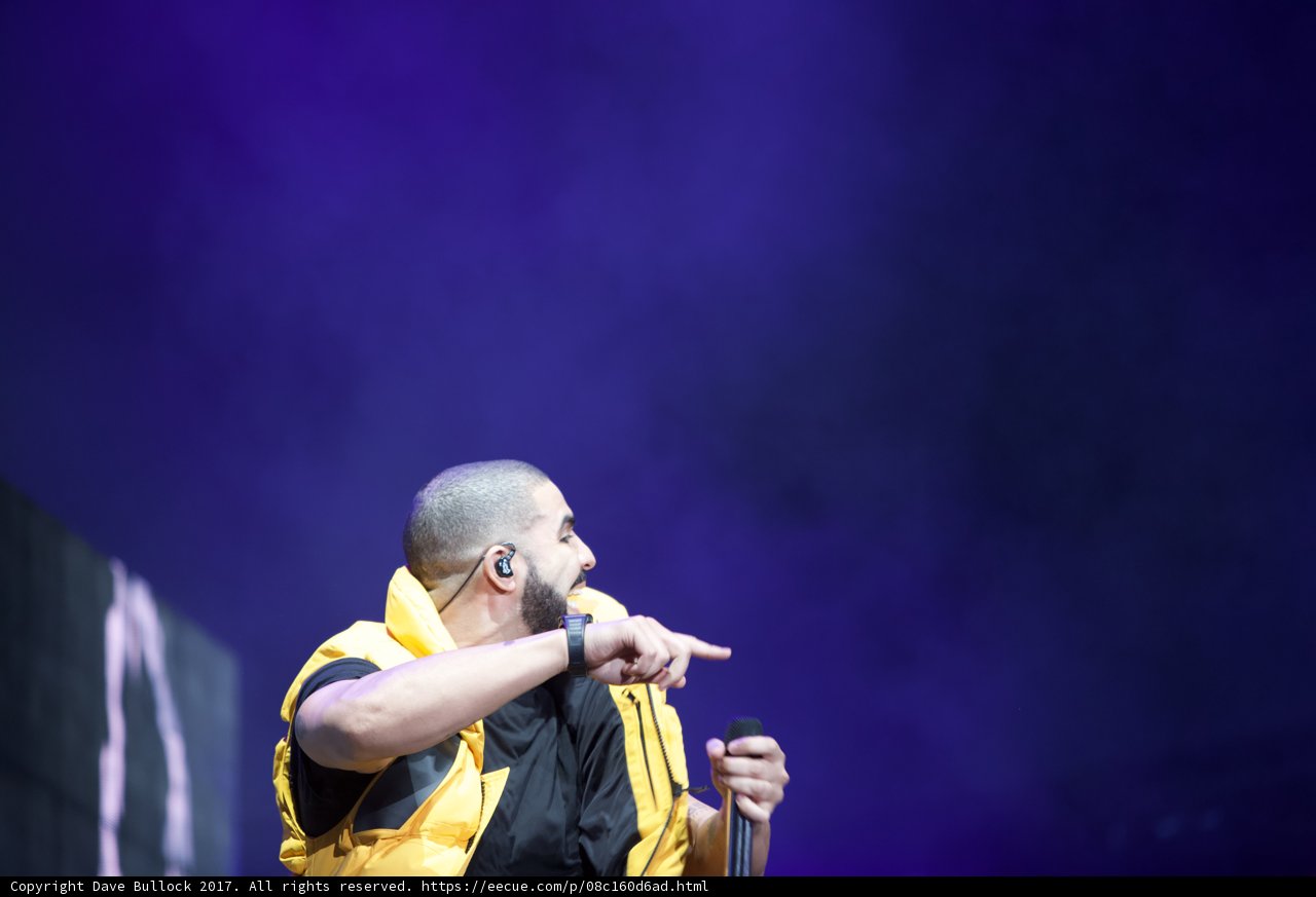 Drake electrifies London's O2 Arena