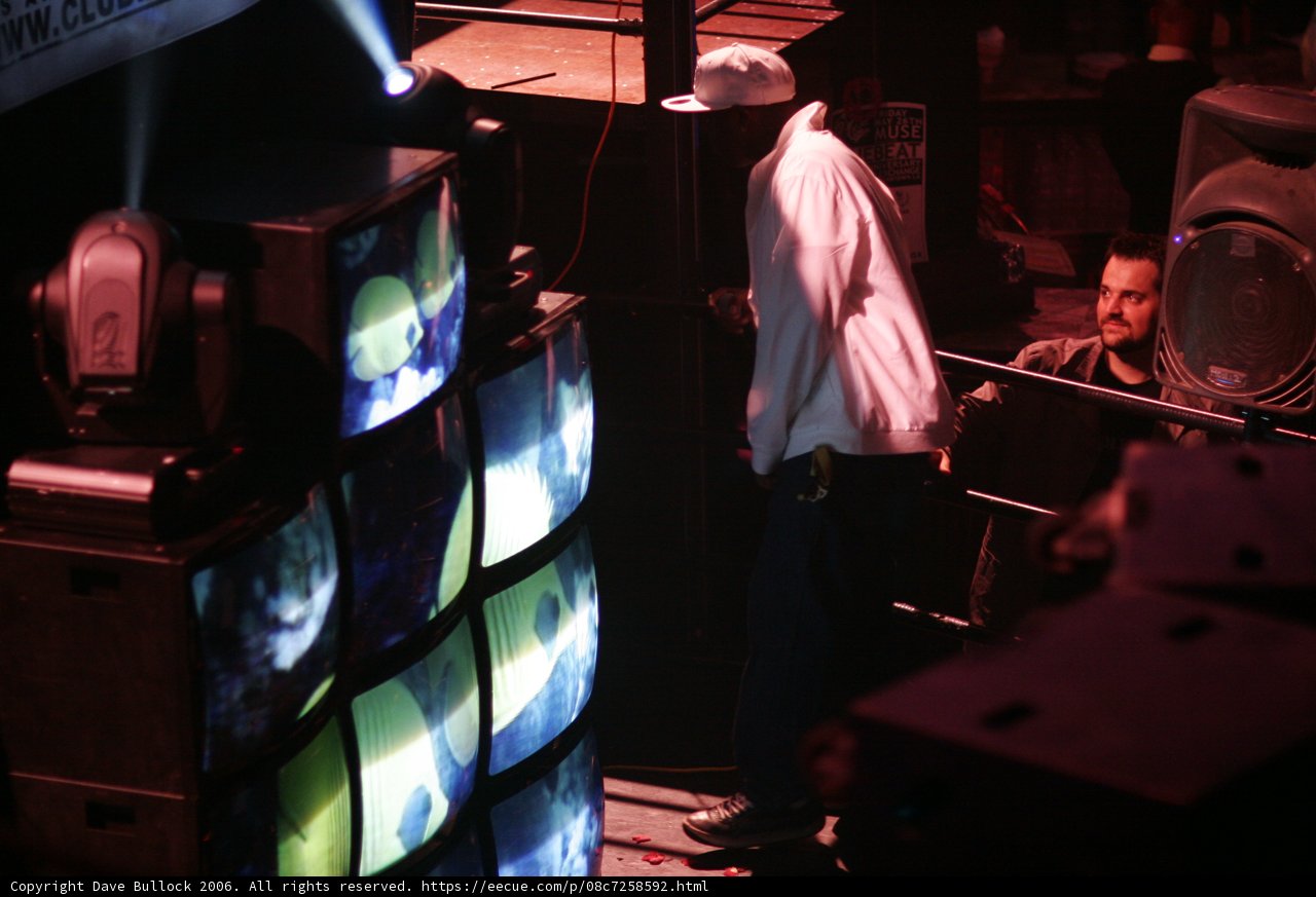 Musician taking the stage