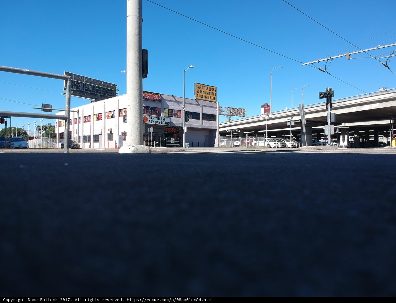 Urban Intersection in Los Angeles