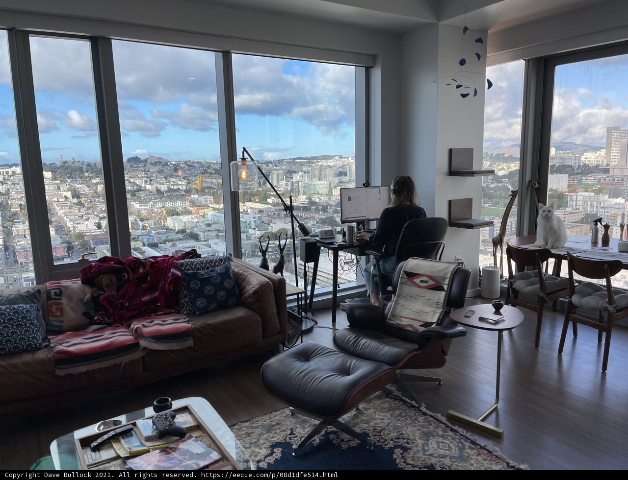 Penthouse Living Room View