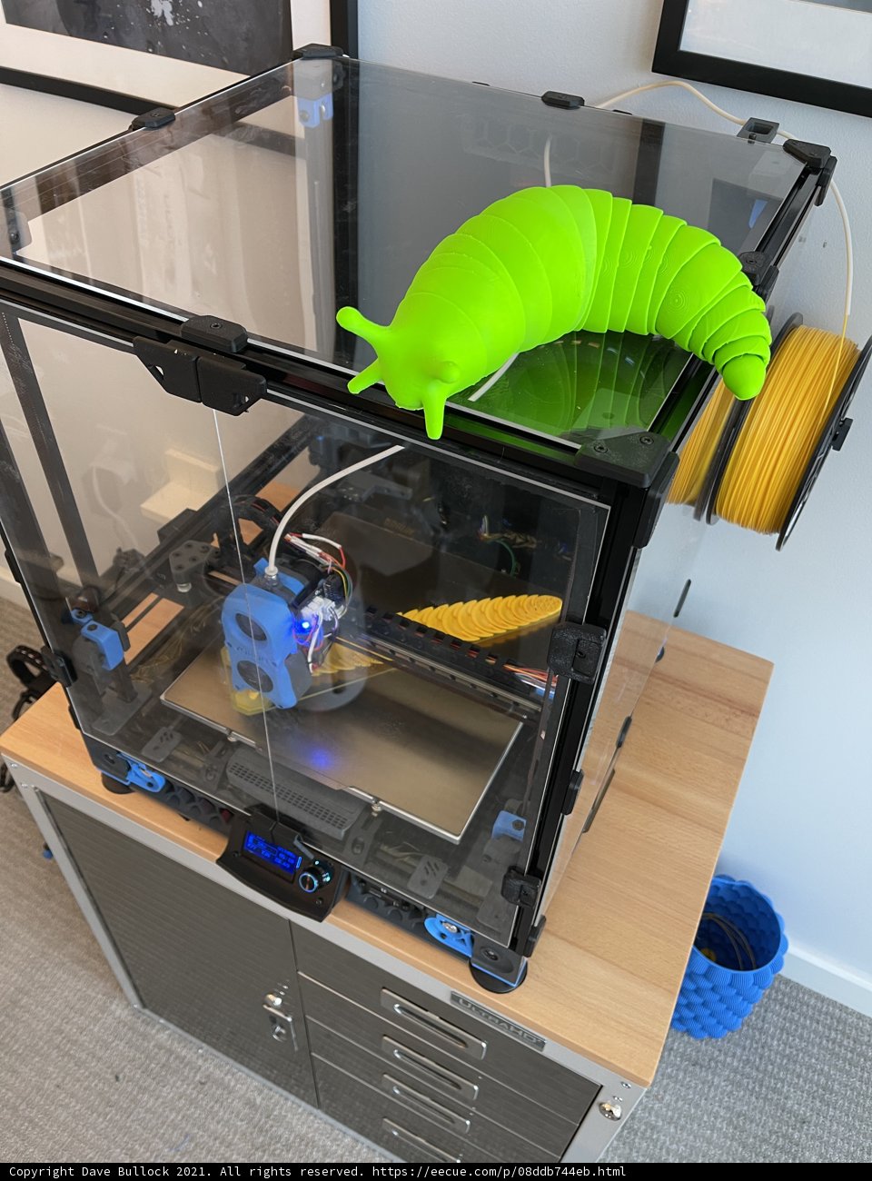 Green Worm 3D Printer