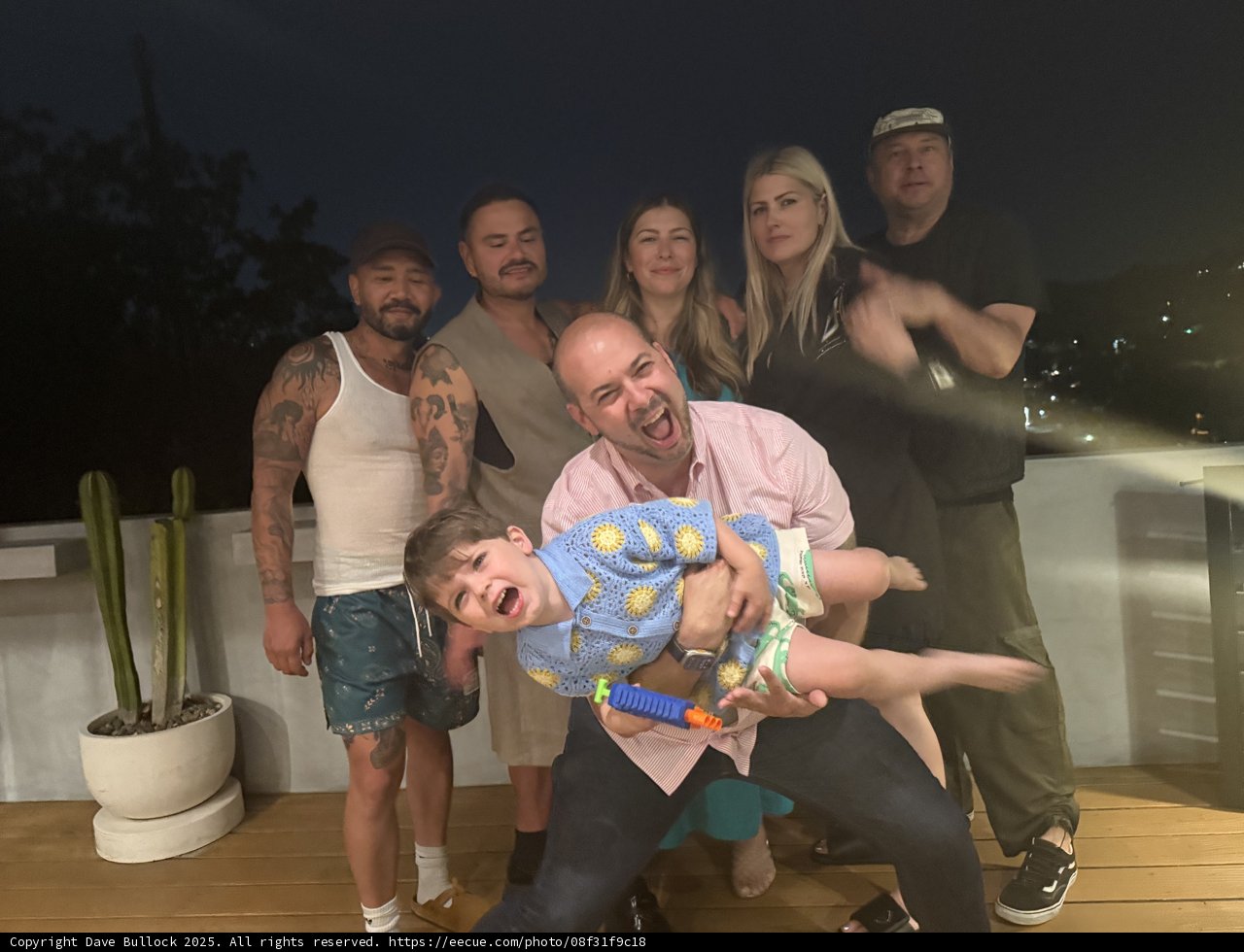 Summer Night Laughter in LA