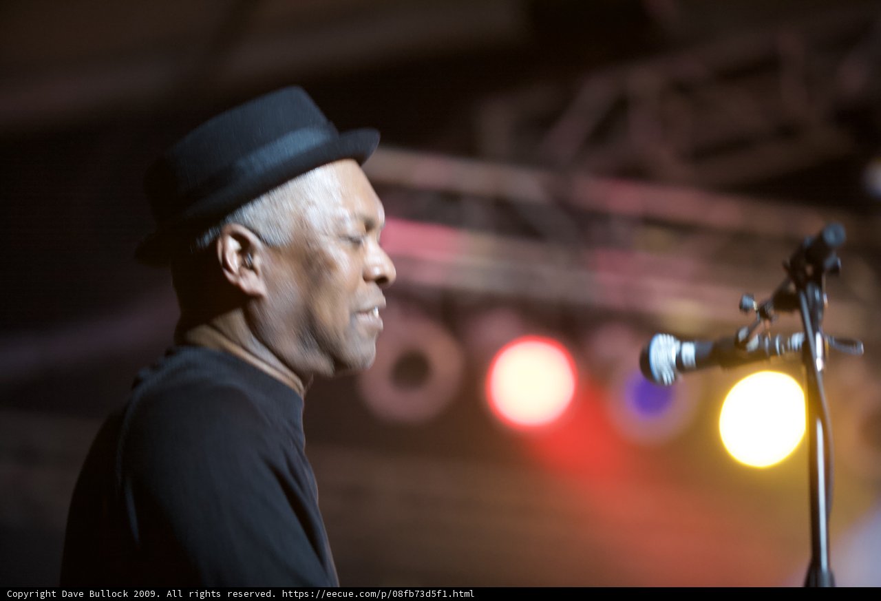 Man in Fedora Rocks Coachella Stage with Solo Performance
