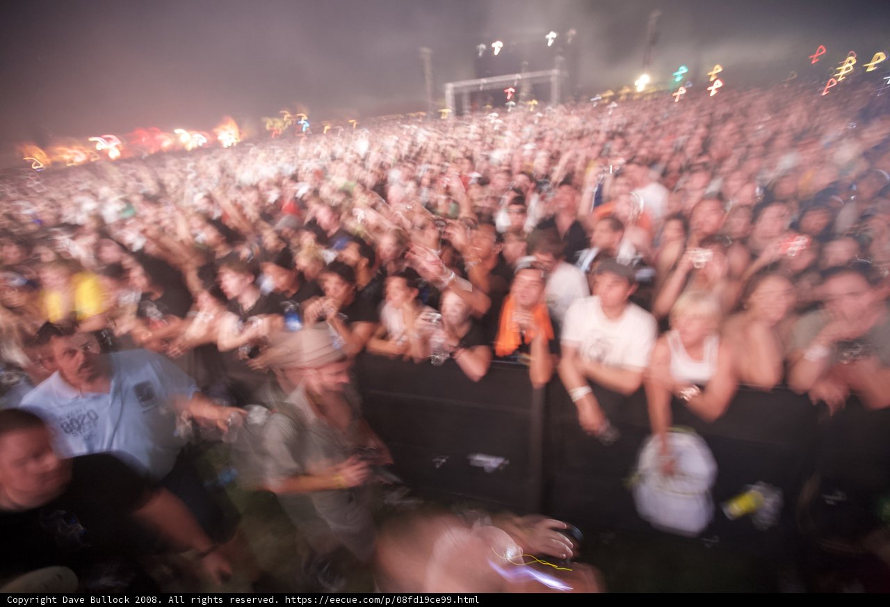 Blurry Crowd at Coachella 2008